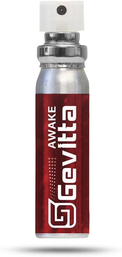 All Day Energy High Potency Vitamin Spray 2 Week Supply of Natural Fast Acting Energy Boost by Gevitta (Awake)