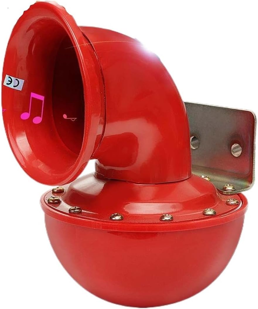 New 12V 200DB 175 Hz Electric Bull Horn Super Loud Raging Sound Kit For Cars Trucks Boats Motorcycles Vehicle
