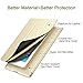 ESR Yippee Smart Case for iPad 2 3 4, Smart Case Cover [Synthetic Leather] Translucent Frosted Back Magnetic Cover with Auto Sleep/Wake Function [Light Weight] (Champagne Gold)