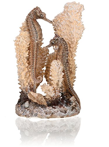 biOrb Small Seahorse Sculpture, Ceramic Resin...