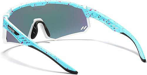 Miniatura 112 de Gafas de sol polarizadas deportivas para mujeres y hombres, UV400, gafas de ciclismo, béisbol, correr, pesca, al aire libre, resistentes al viento