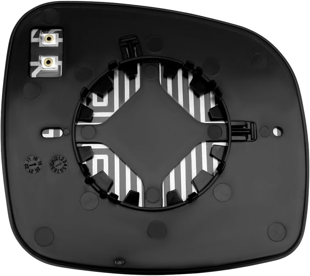 ECCPP Exterior Mirrors Glass Replace with 2008-2011 For DODGE CARAVAN Driver and Passenger Side RM17005-11PA