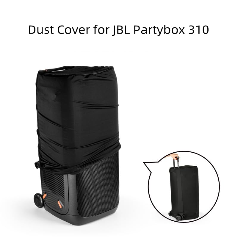 Housse De Transport Pour JBL PartyBox Encore Essential - Nylon 600D, étanche, 27x27x33 Cm - Noir