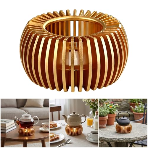 Soporte para tetera resistente al calor de aluminio silencioso para comedor 3