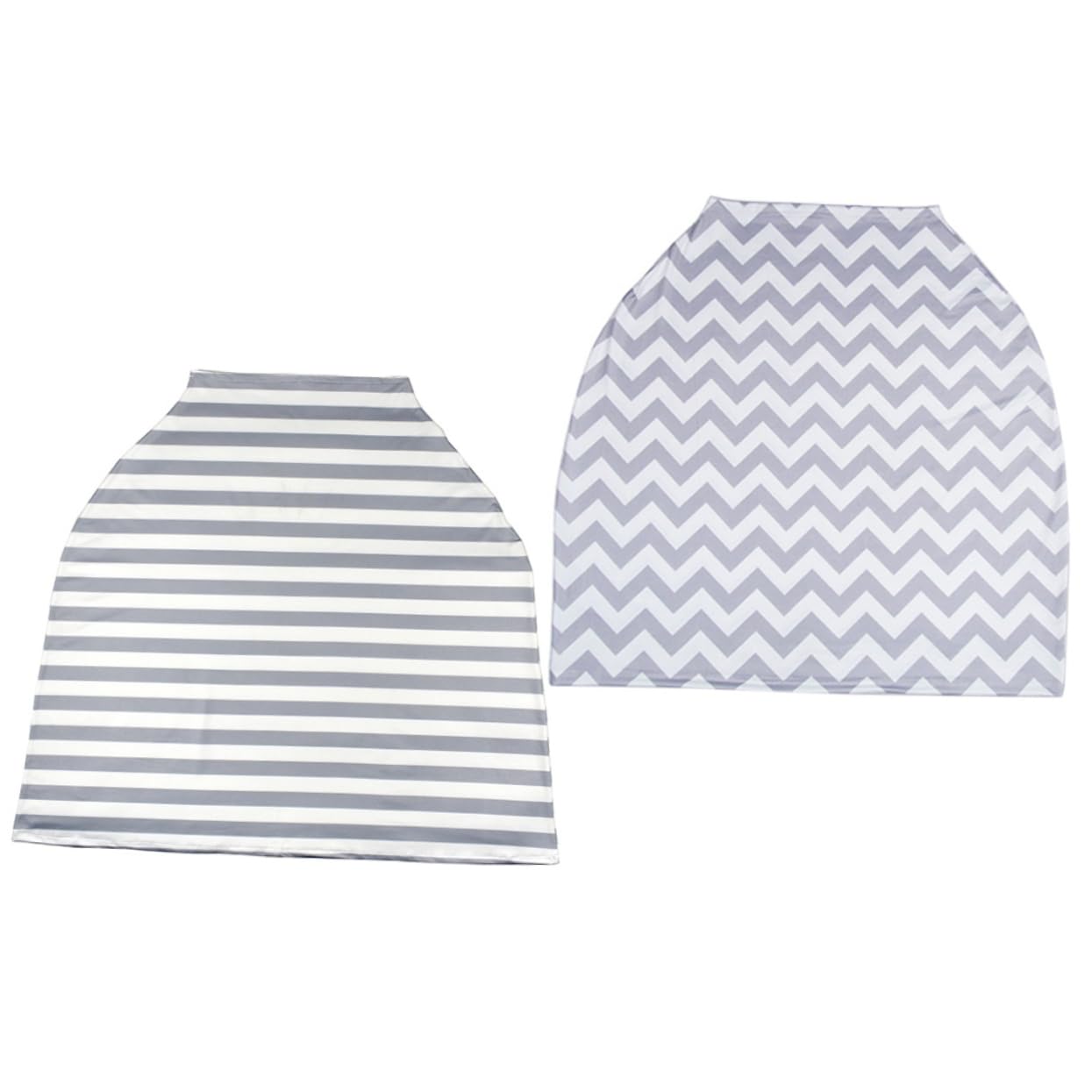 ERINGOGO 2Pcs Nursing Cover Versatile Breastfeeding Scarf Car Seat Canopy for Boys Stretchy and Easy to Use for Sun Protection and Showers