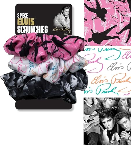 Image of Spoontiques Elvis Scrunchies, 1 inch L x 1 inch W x 4 inch D, (19959)