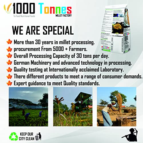 Compare 1000 Tonnes 30 KG KODO MILLET UNPOLISHED 30KG jute bag (BULK