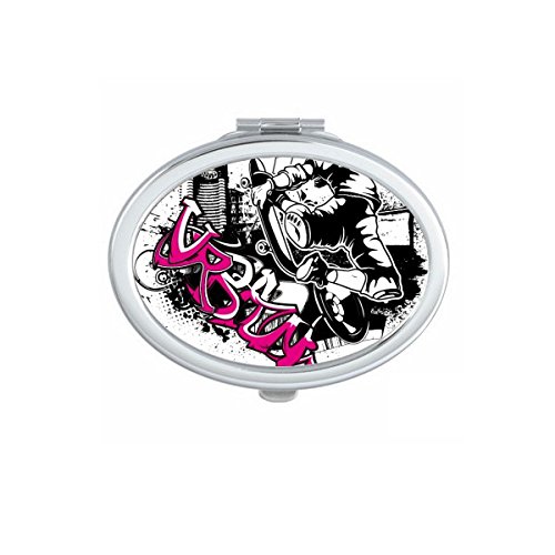 Miroir portable mignon pour retoucher votre maquillage partout