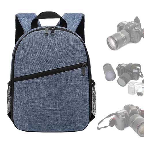 Mochila para cámara DSLR impermeable Generisch con compartimentos y espacio para trípode 6