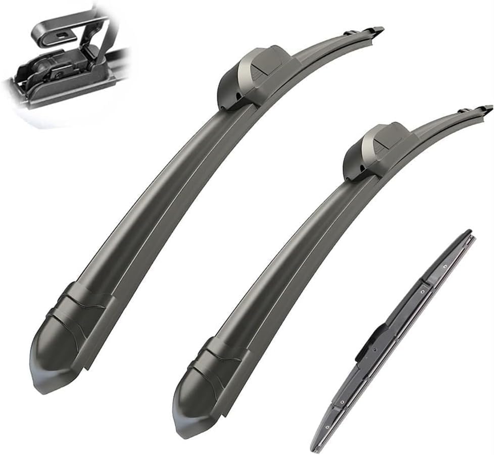Essuie-glaces Santa Fe MK1 2000-2006 anti-traces et bruits de pluie
