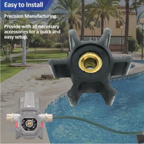 Milwaukee M18 Grinder Replacement Parts Brass Impeller & O-Ring Kit For Milwaukee M18 Transfer Pump – Replaces Part 49-16-2771 Milwaukee Pump