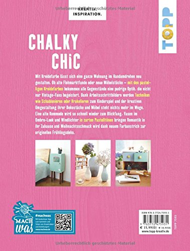 Chalky Chic: Wohnaccessoires gestalten mit Kreidefarbe - 2