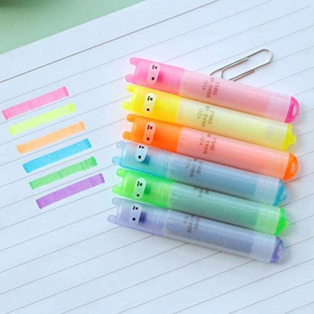 6色蛍光ペン 景品文具 6色蛍光ペン|【堀商店】景品・販促品・お祭り用品の