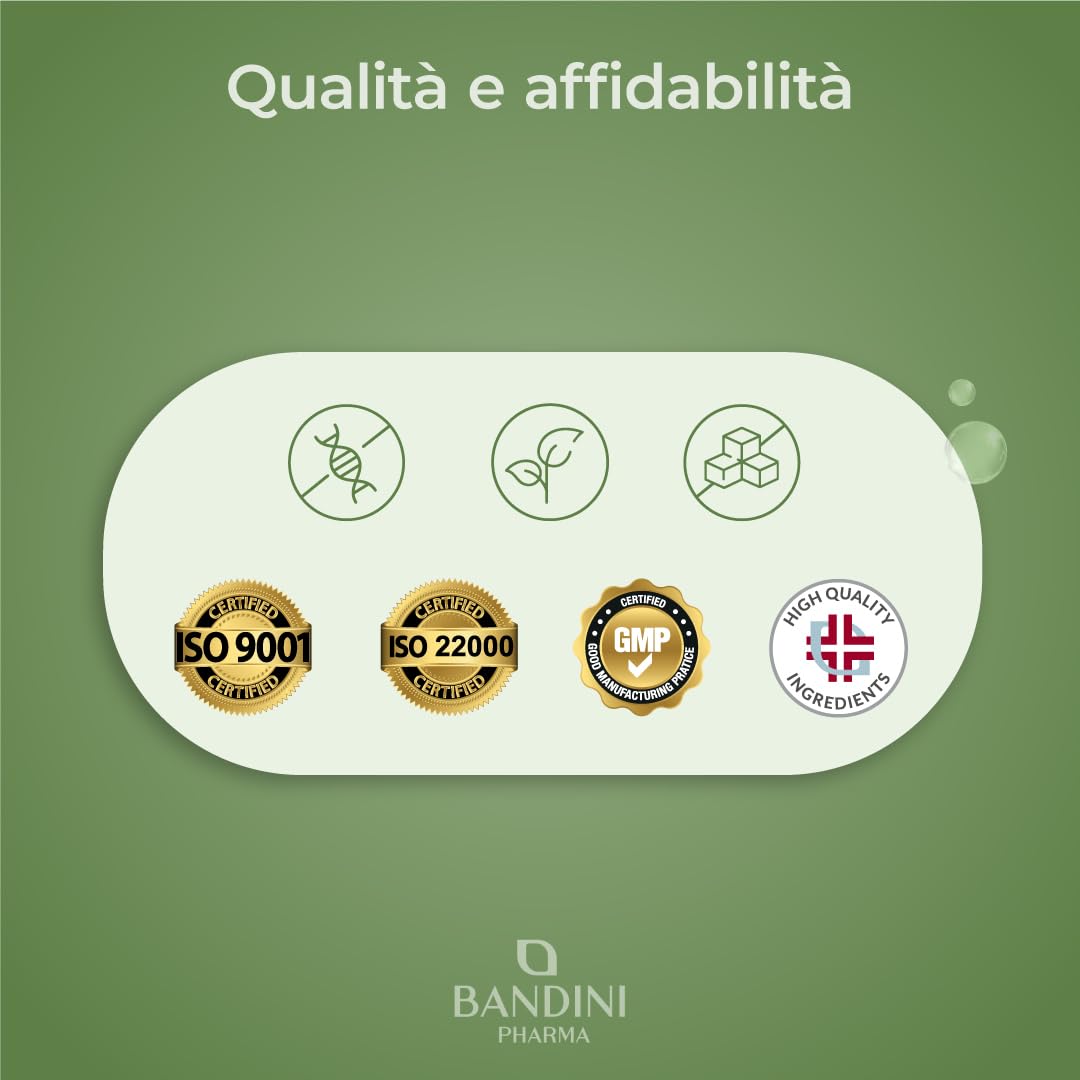 Bandini® Cimicifuga 300 compresse | Supporto all’Equilibrio Quotidiano con Estratti Vegetali di Qualità e Purezza | 300 mg per dose giornaliera | Cimicifuga racemosa o Actaea racemosa
