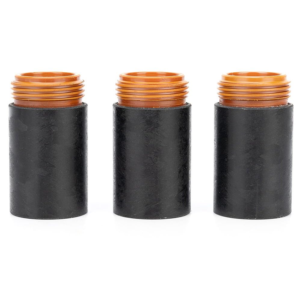 Lot de 3 capuchons de retenue plasma 220854 pour buses Hypertherm Powermax45, 6585105 HRT HRTs MRT, cuivre consommable coupe du métal