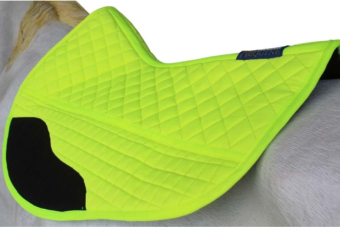 CHALLENGER - Sottosella per cavallo, 66 x 43 cm, in pile sagomato, trapuntato Western 39TS11LG