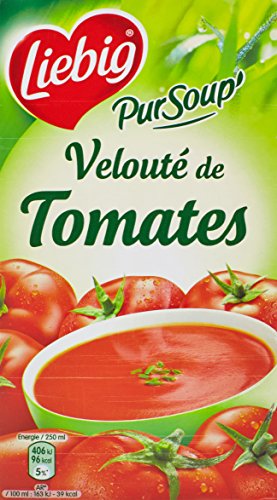 Velouté de tomates Liebig brique 1 L lot de 4 pour vos repas