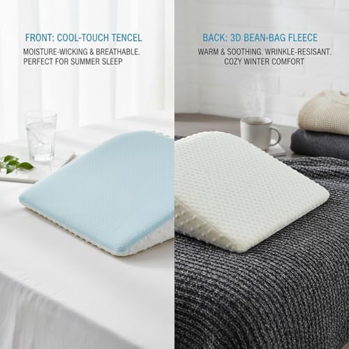 Oreiller anti reflux bébé 15° Tencel double face - 4