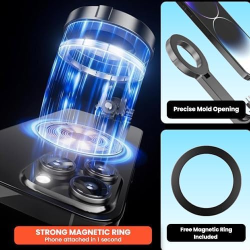 Image of Kratos Permium 1.9 M / 75 Inch Auto Pop Up Aluminum Tripod, Magnetic Selfie Stick with 360 Rotation &1 /4 inch Screw for Camera,Long Tripod Stand for Premium iPhone User for Photos & Videos