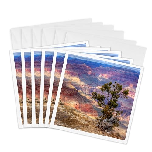 Cartes de vœux Arizona Grand Canyon 15x15 cm 3dRose