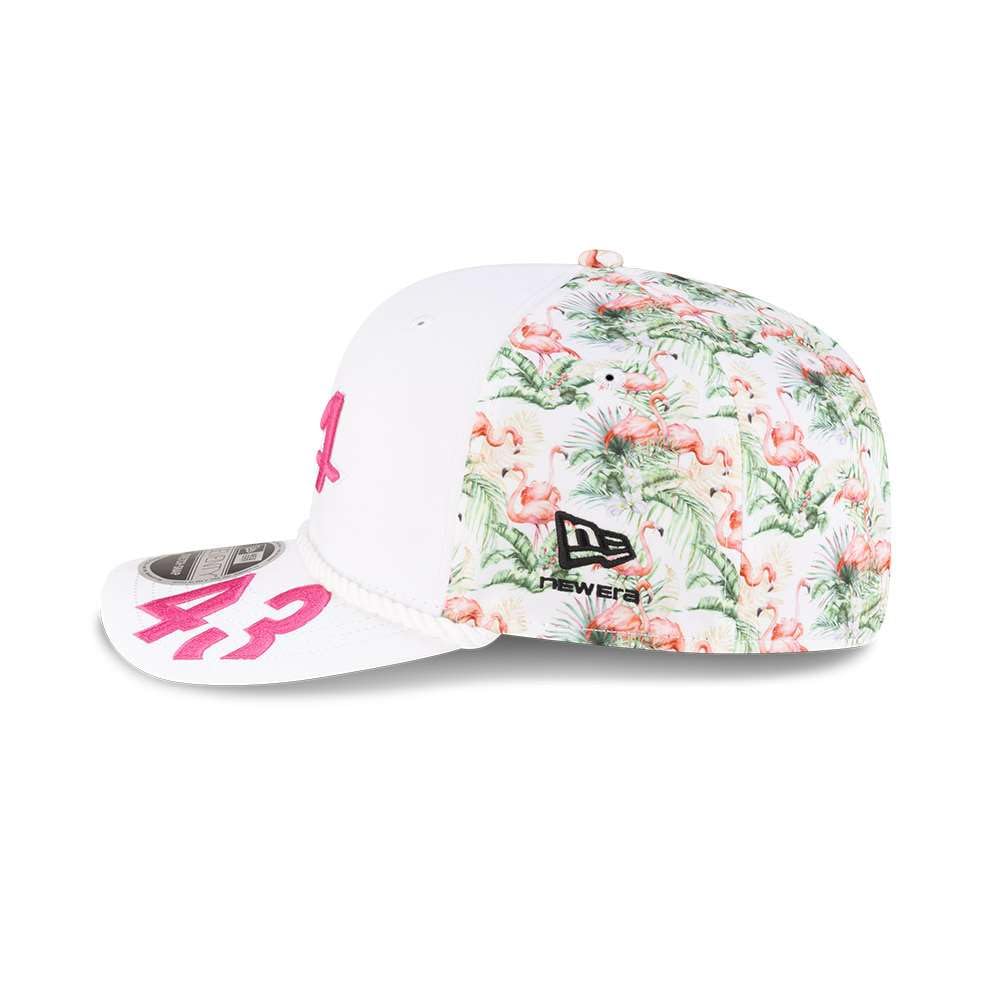 New Era Gorra 9Seventy XX Miami AlpineEra Mujer/Hombre - Curved Brim Cap de Beisbol Snapback, con Visera Verano/Invierno Primavera Verano Otoño Invierno