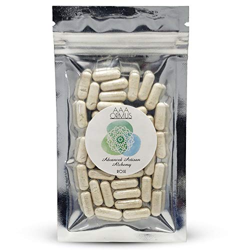 ORMUS Rose - Monatomic Gold - Monoatomic Gold - 40 Vegan Capsules - The Philosophers Stone - AAA Ormus