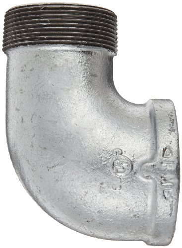 Image of Justrite 08011 Cast Iron Fitting Elbow, 2 inch NPT Male