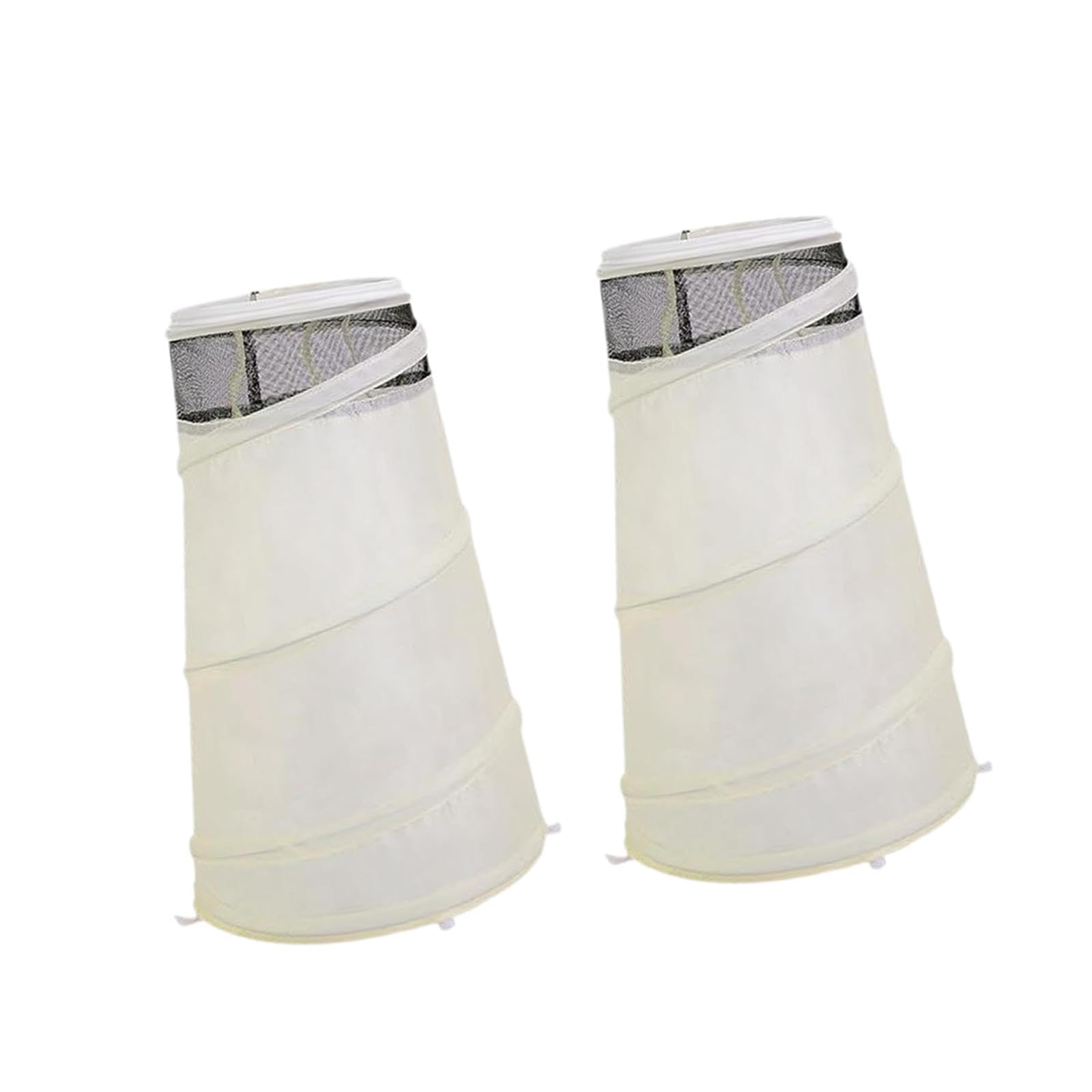 Fenteer Cubierta para, protección contra heladas con Cremallera, Tela antiheladas para plántulas, Resistente al frío, para arbustos, hortalizas en, 2 Piezas