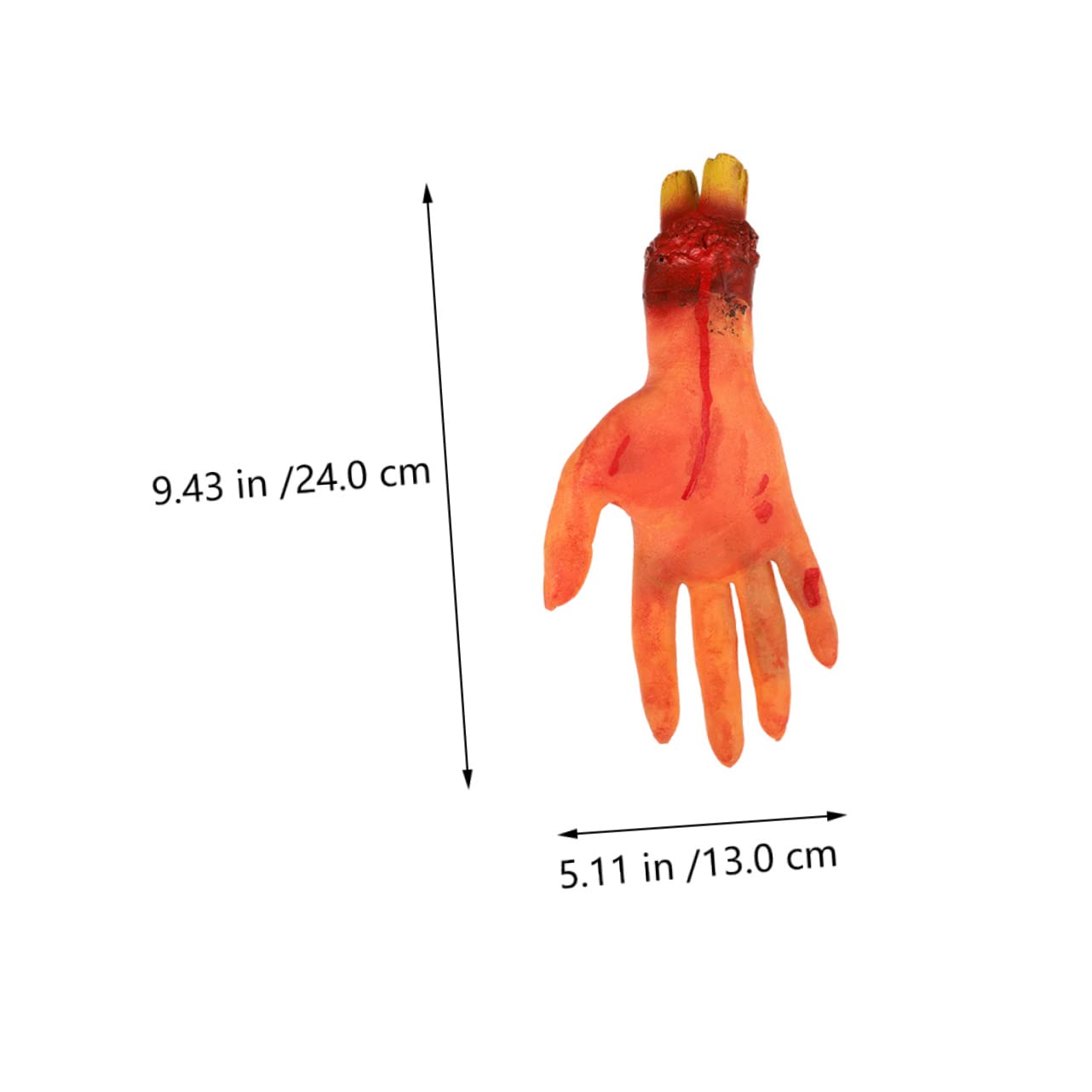 TOYANDONA 12stücke Teiliges Halloween Deko Mit Gefälschten Abgetrennten Körperteilen Realistische Requisiten Für Gruselige Partys Und Spukhäuser Aus Langlebigem Vinyl Für Schaurige