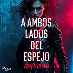 Diseño de la portada del título A ambos lados del espejo