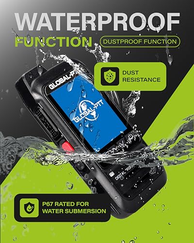 Image of PoC Radios Unlimted Range - IP67 Waterproof & Floating 4G LTE PTT Push to Talk Over Cellular Radio Radios Pre-Installed SIM Nationwide Coverage Outdoor Marine Use (2)