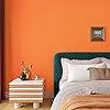 VaryPaper Peel and Stick Orange Wallpaper Removable Contact Paper for Kitchen Countertops Sticky Back Plastic Furniture Vinyl Wrap Stick on Wallpaper for Living Room Bedroom Worktop Vinyl Covering #2