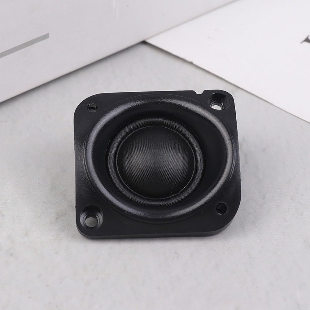 Haut-parleur aigu avec calotte en soie magnétique pour JBL Charge 5 DIY réparation pièce de rechange Son clair Design compact Boîtier en métal robuste Noir Env. 4,5 x 4,2 cm