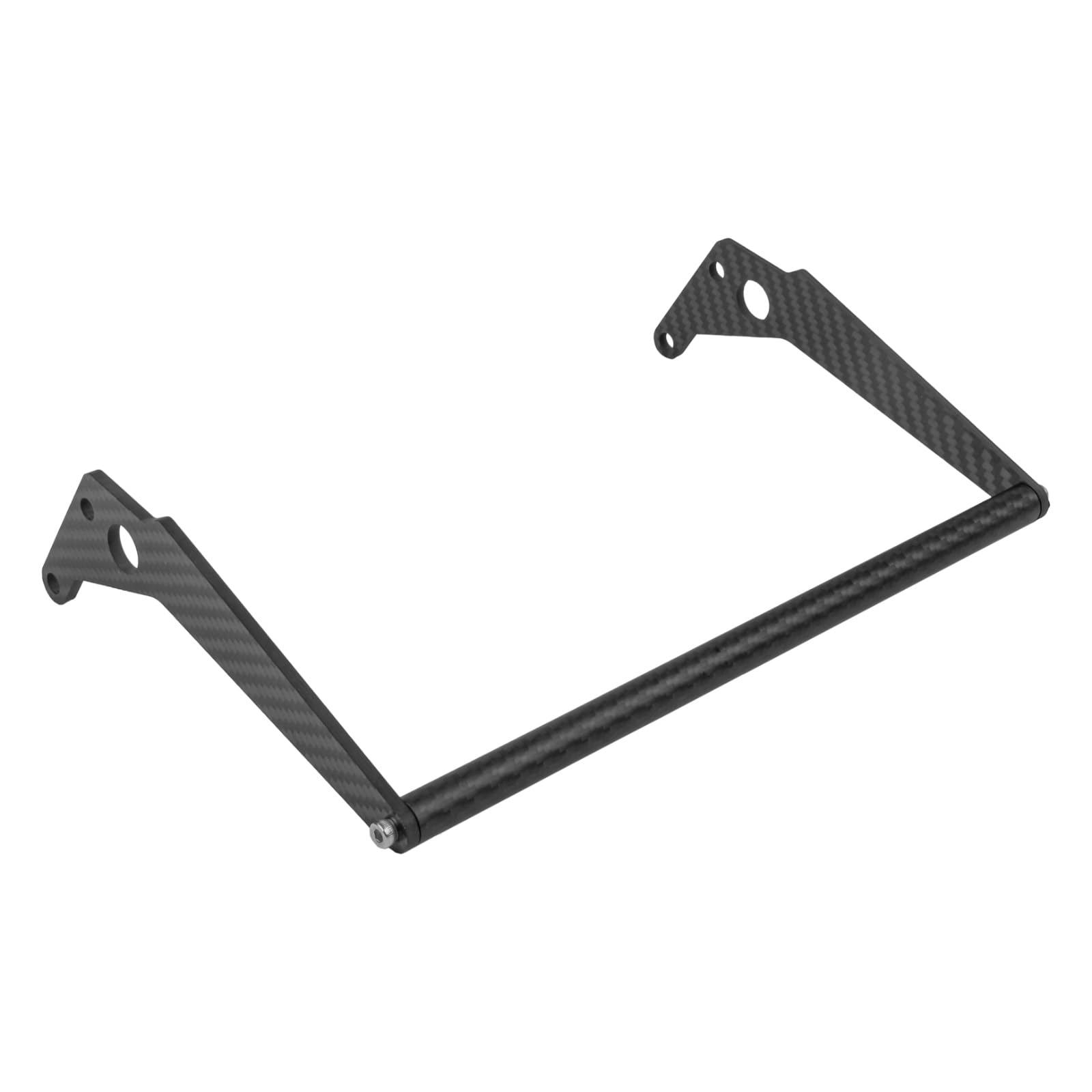 Support de montage navigation GPS moto R1200GS carbone ergonomique - 7