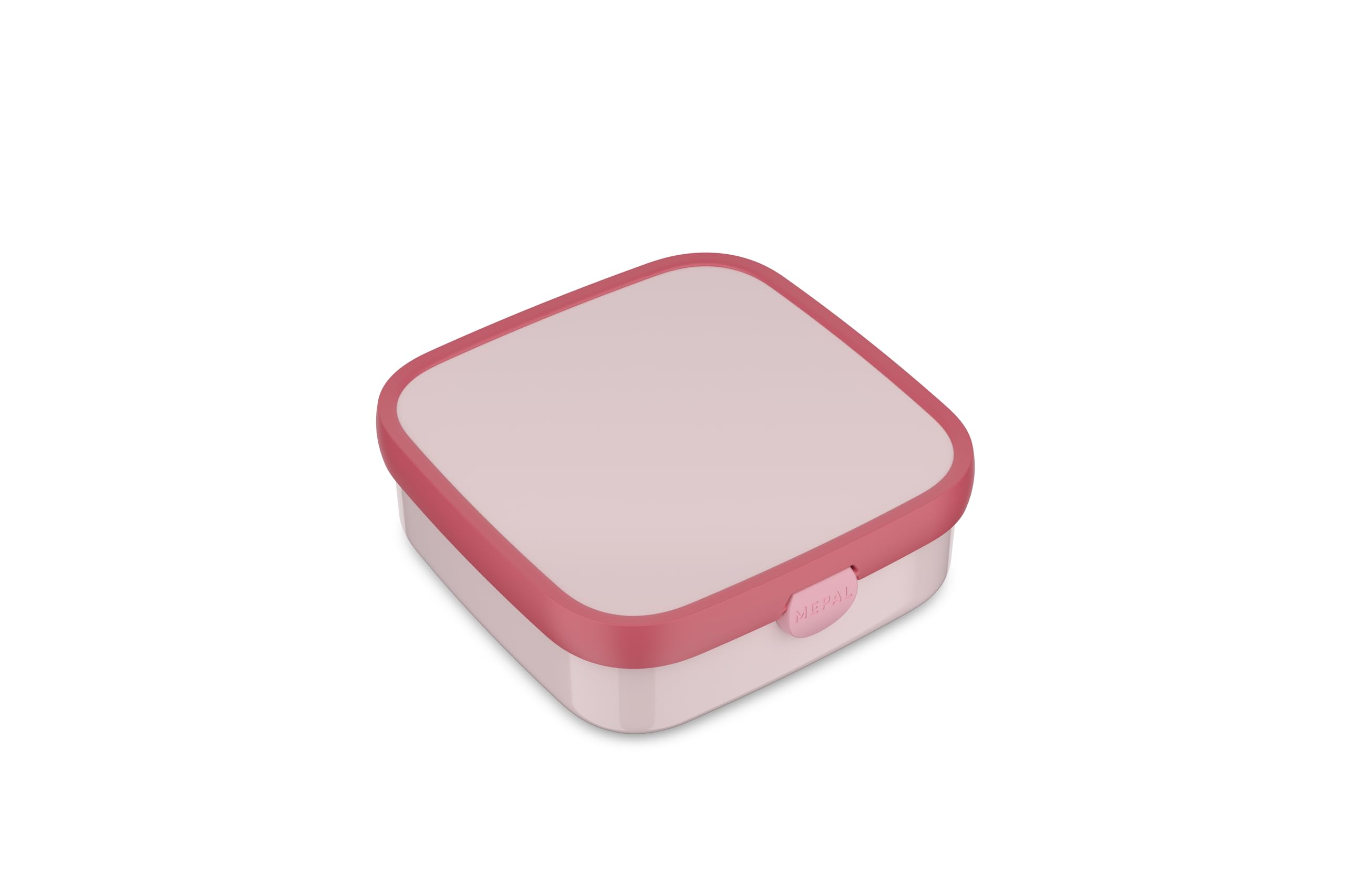 Mepal Cool Pink Lunch Box Large Campus, Lunch Box For Children, Includes 2 Removable Leakproof Boxes And Fork, Boxes Are Microwave Safe, 2X 200 And 1250 Ml,