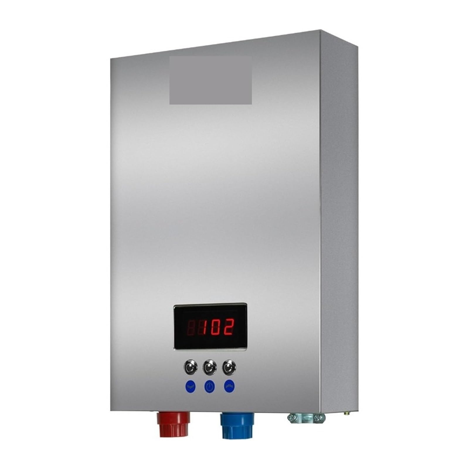 Calentador de Agua Electrico Instantaneo, Calentador De Agua Eléctrico Sin Tanque, Automodulante, De 18kW, con Múltiples Puntos De Uso, Pequeño para Duchas y Cocinas