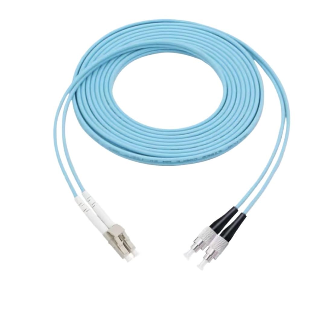 Câbles de raccordement à fibre optique LC-FC OM3 OM4 Duplex 1-100m (5m, 10pcs/OM3)