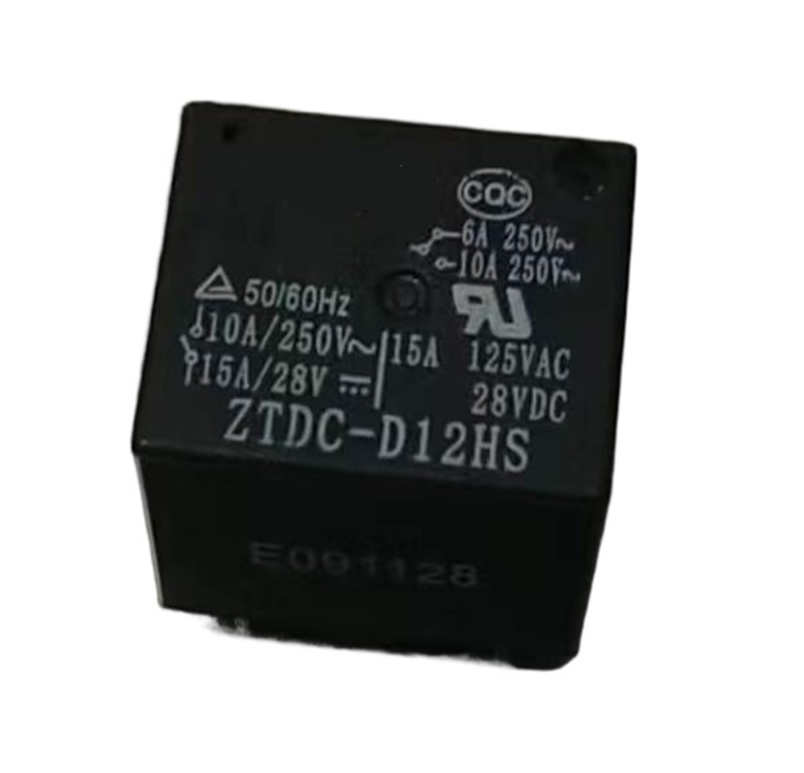 Relé ZTDC-D12HS T73-1C-12V interruptor electromagnético 5 pines para PCB electrónica