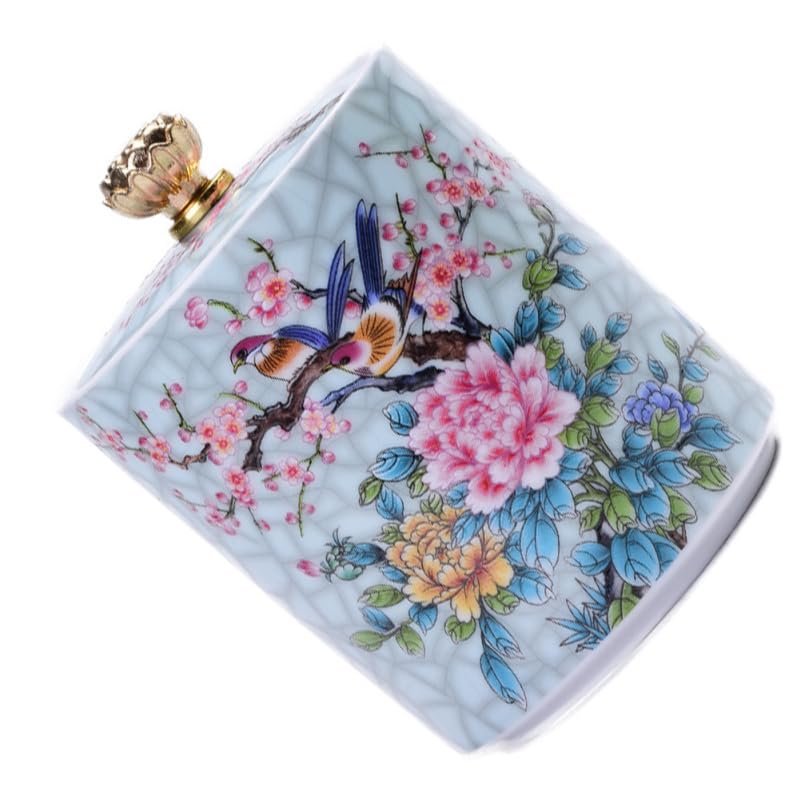 BESTYASH Kleine Porzellandose Keramik Aufbewahrung Multifunktionale...