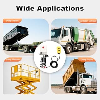 Pompe Hydraulique Pour Remorque Basculante 2850rpm, Groupe Hydraulique 12 V, Pompe Hydrauliques Simple à Action Pour Benne Basculante, Pompes Hydrauliques Et Pompes CommandéEs Par TéLéCommande