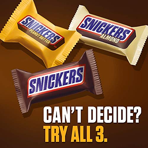 image for Sweetsome Snickers Candy Bars - Snickers Original, Snickers Almond, an