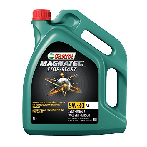 Castrol 1845053 Huille Moteur 159B9B Magnatec Stop-Start 5 W-30 A5, Marron, 5L
