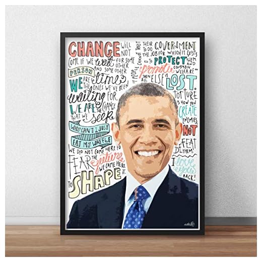 Pósteres/impresiones inspirada en Barack Obama