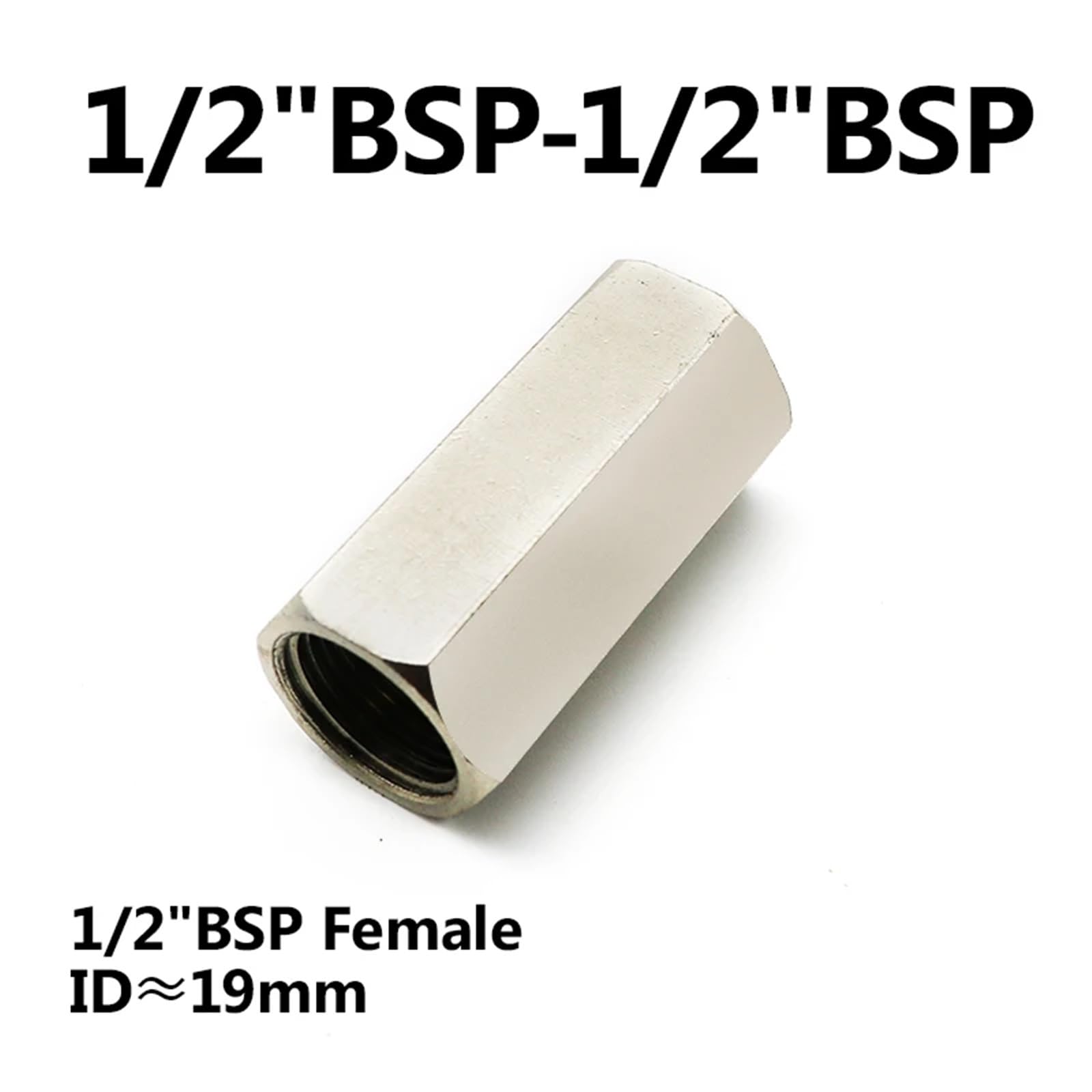 Pneumatyczny zawór zwrotny mosiężny 4 m 6 mm 8 mm 10 mm 1/4 3/8 1/2 cala adapter do montażu rur zawór jednokierunkowy do rury sprężarki powietrza (CV-04BSP)