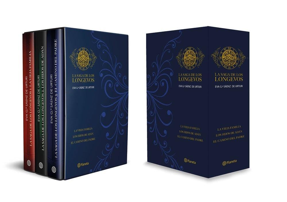Estuche La saga de los longevos: (La Vieja Familia + Los Hijos de Adán + El Camino del Padre) (Planeta)