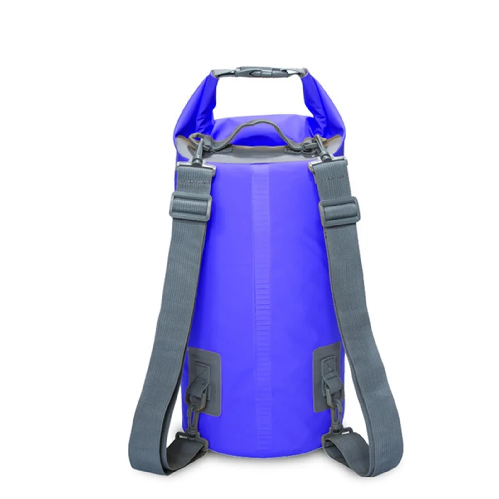 Sacca Impermeabile Zaino impermeabile in PVC for kayak, trekking, viaggi, immersioni, barca, oceano, fiume, 5L, 10L, 15L, 20L, 30L(Blue,20L)