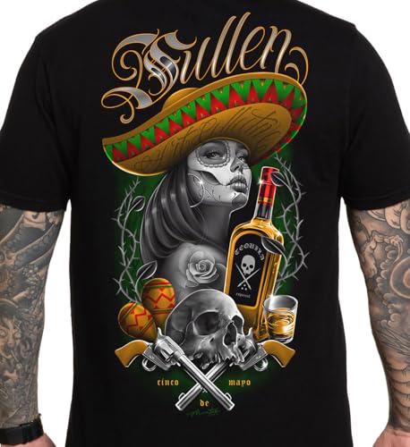 Sullen Men's Cinco De Tequila Capsule Tattoo Lifestyle Graphic Premium Short Sleeve Tee3