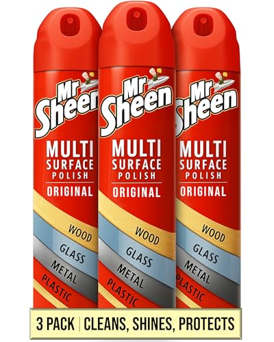 Mr Sheen Multi-Surface Polish Original 250ml Pack of x 3 - packaging may vary