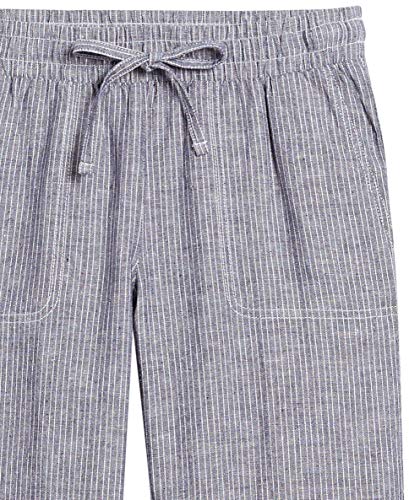 Amazon Essentials Damen Hose aus Leinengemisch mit Kordelzug lockere Passform weites Bein (in Übergröße erhältlich) – Bild 6
