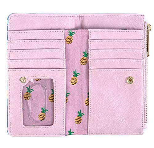 Loungefly Disney Stitch and Scrump Floral Bi-Fold Wallet4